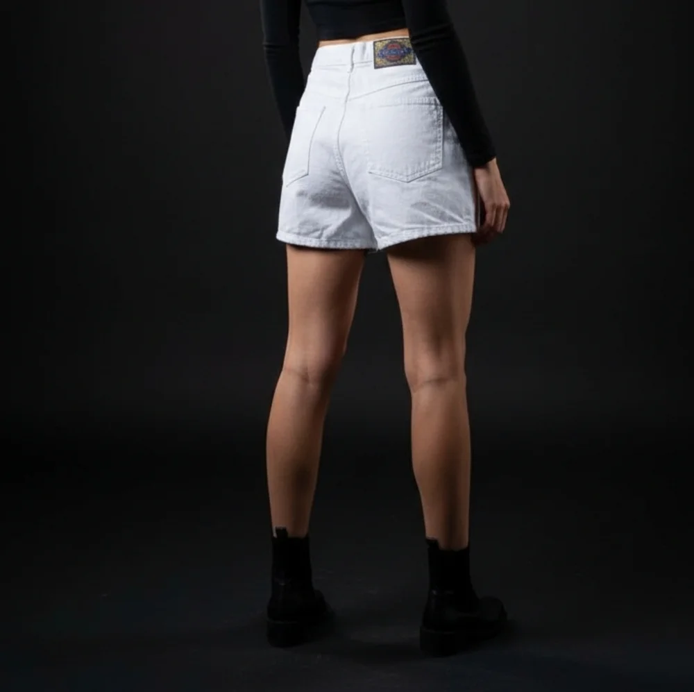 Vtg Wacha L.A. white skirt-pants Sz.11/12 - Picture 2 of 8